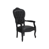 Voltaire Armchair Black